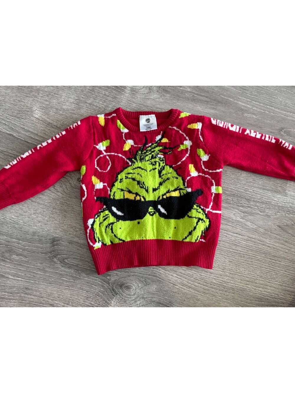 The Grinch, Grinch Sweater, 18 months